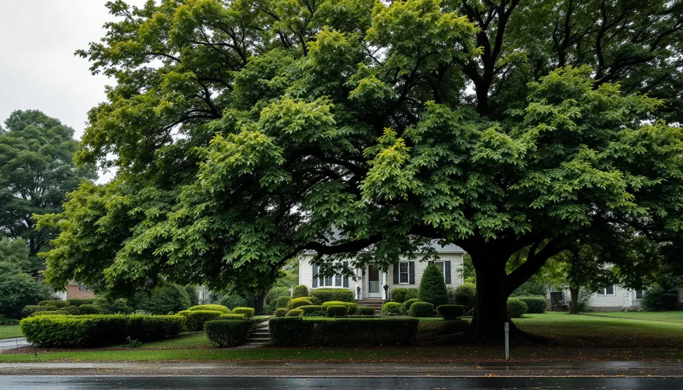 Tree Trimming Over Roof in Columbus